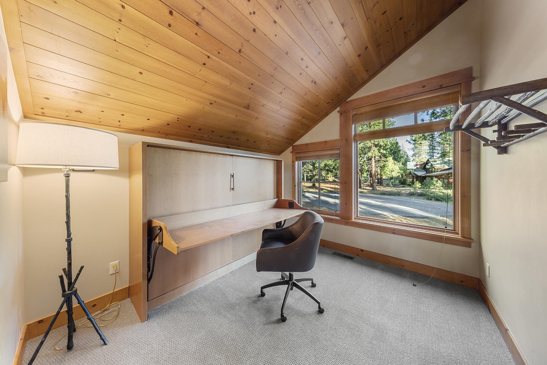 12303 Lookout Loop, Unit F0913 Truckee, CA 96161 - Photo 16 of 28 a view of a workspace with furniture and a window