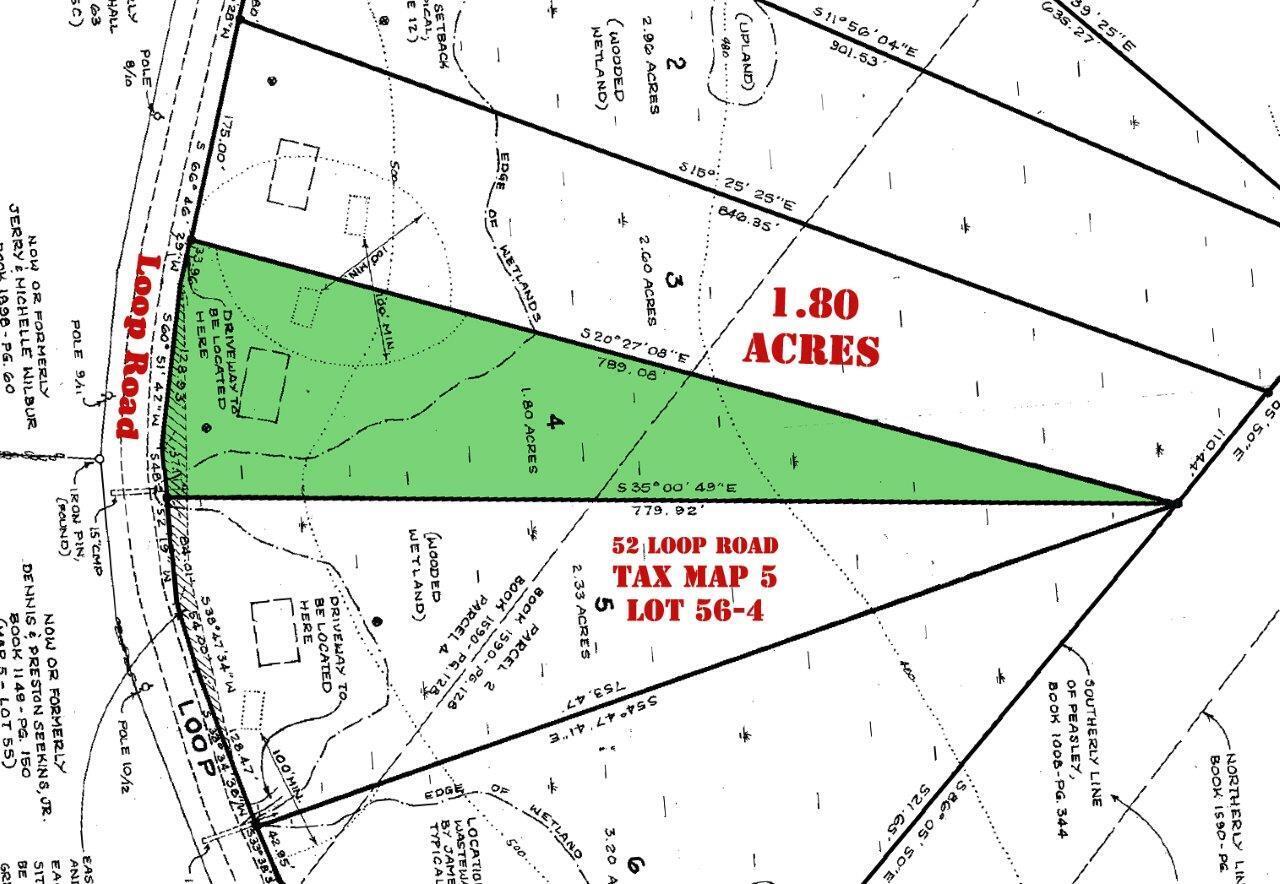 52 Loop Road South Searsport, ME 04974 - Photo 1 of 5 Survey - Brower - Lot 4 _3