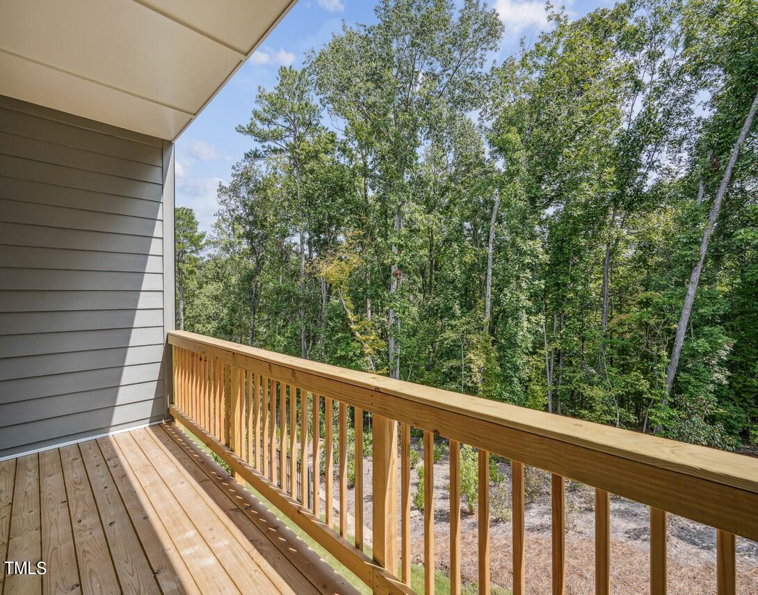 4816 Cypress Tree Lane Raleigh, NC 27612 - Photo 15 of 15 a view of balcony with wooden floor