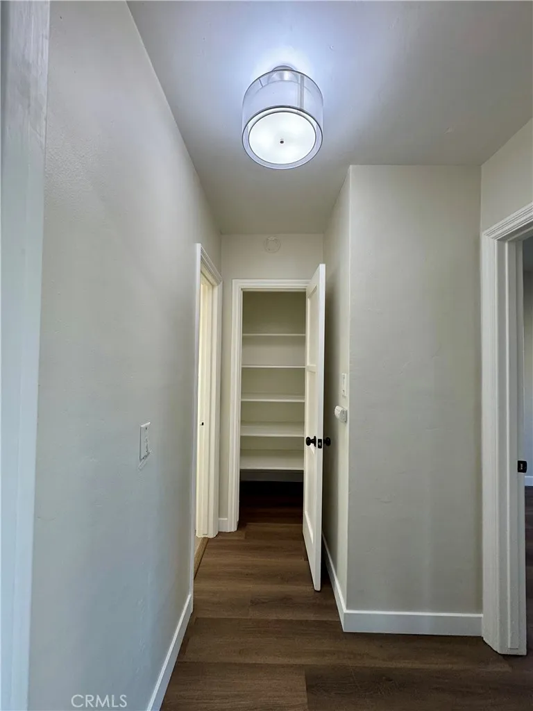 3402 Gaviota Avenue, Unit B Long Beach, CA 90807 - Photo 12 of 22 a view of a hallway with wooden floor and closet
