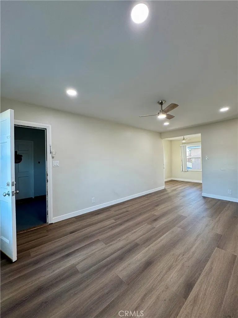 3402 Gaviota Avenue, Unit B Long Beach, CA 90807 - Photo 20 of 22 an empty room with wooden floor and bathroom