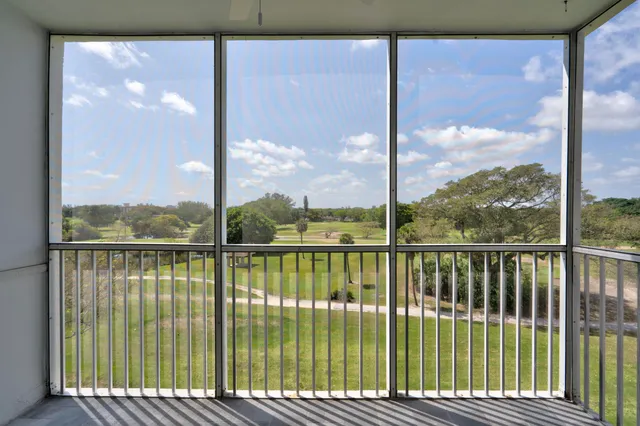a view of a balcony with lake view