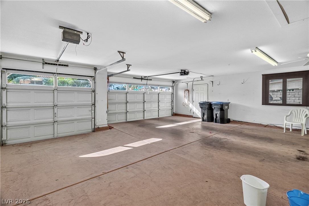 2055 Cholla Way Laughlin, NV 89029 - Photo 44 of 87 Secure parking is provided by a spacious two-car garage with multiple overhead doors.