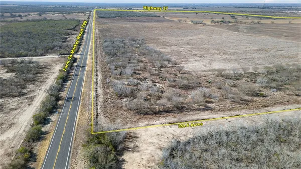 a view of a dry yard