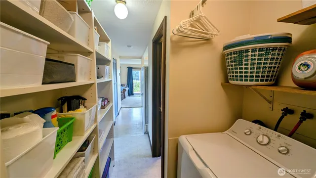 a view of storage and utility