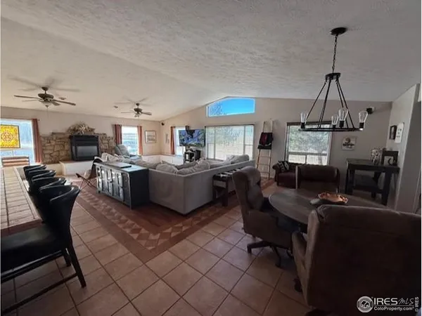 a view of a city with lots of and green space