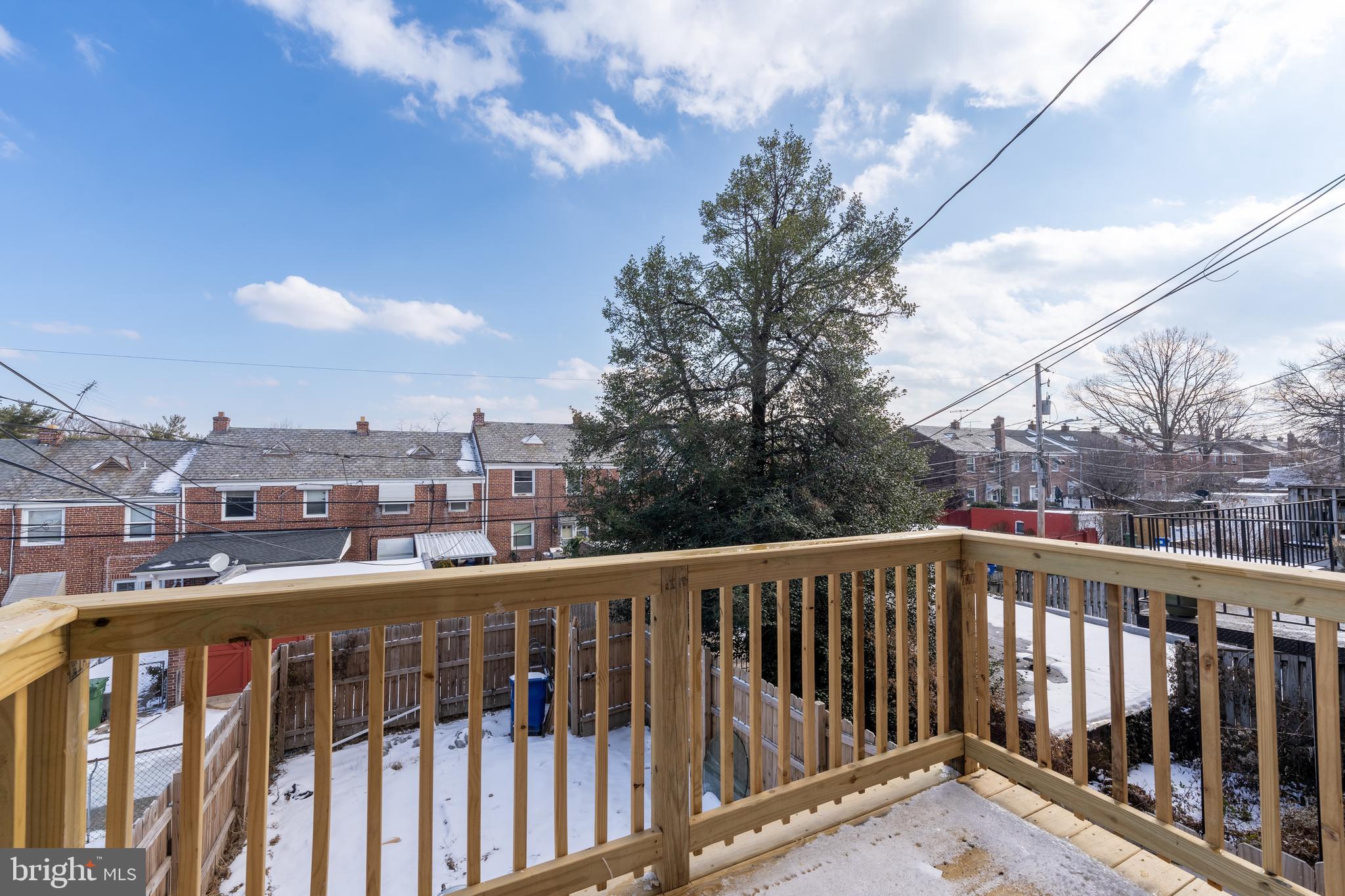 3929 Yolando Road Baltimore, MD 21218 - Photo 7 of 21 a view of city from a balcony