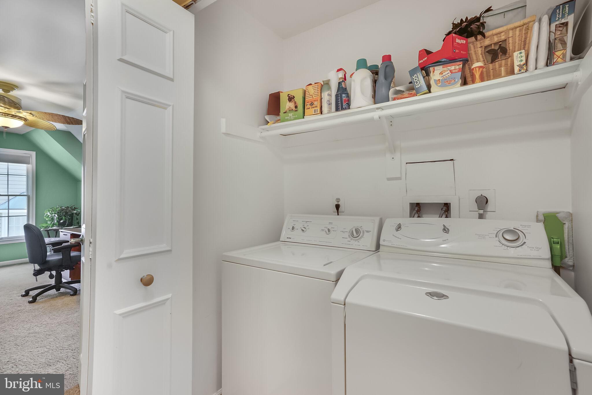 5919 Freds Oak Road Burke, VA 22015 - Photo 18 of 34 Washer & dryer on same floor as bedrooms