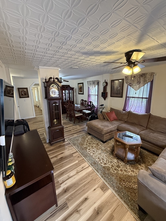 44 South Street Ware, MA 01082 - Photo 30 of 42 a living room with furniture and a flat screen tv