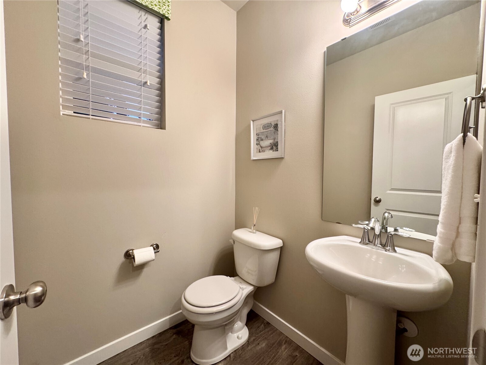 1928 78th Place Southeast Everett, WA 98203 - Photo 29 of 39 a bathroom with a sink toilet and a mirror
