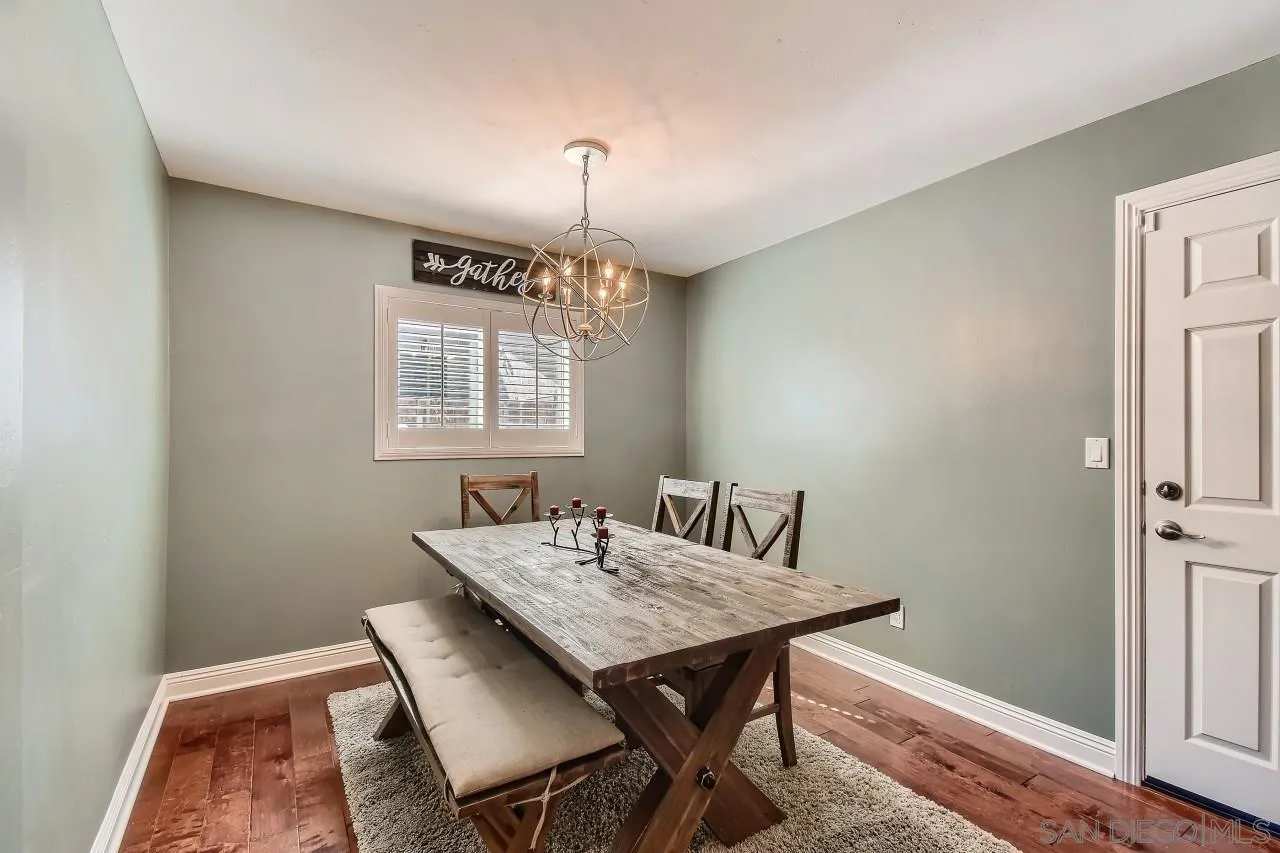 10023 Carreta Drive Santee, CA 92071 - Photo 8 of 24 a view of a dining room with furniture and window