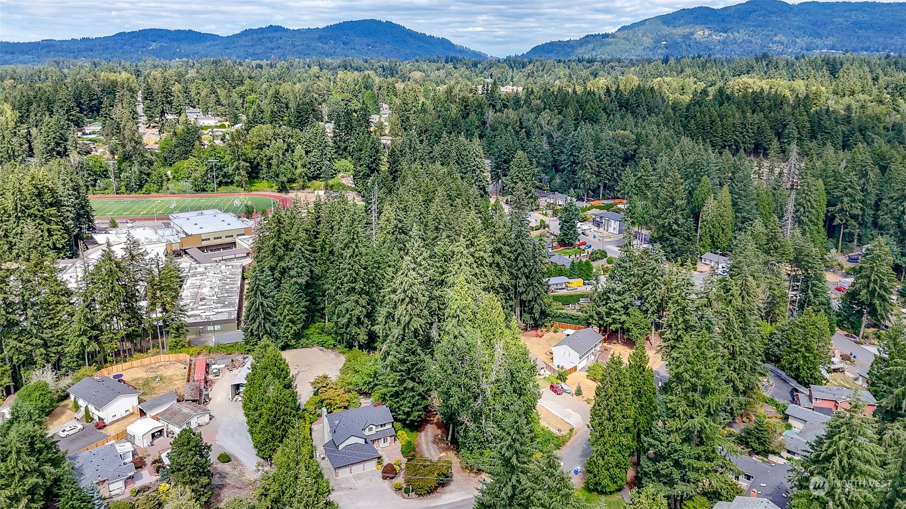16918 Southeast 149th Street Renton, WA 98059 - Photo 38 of 40 a view of a and covered with lush green forest