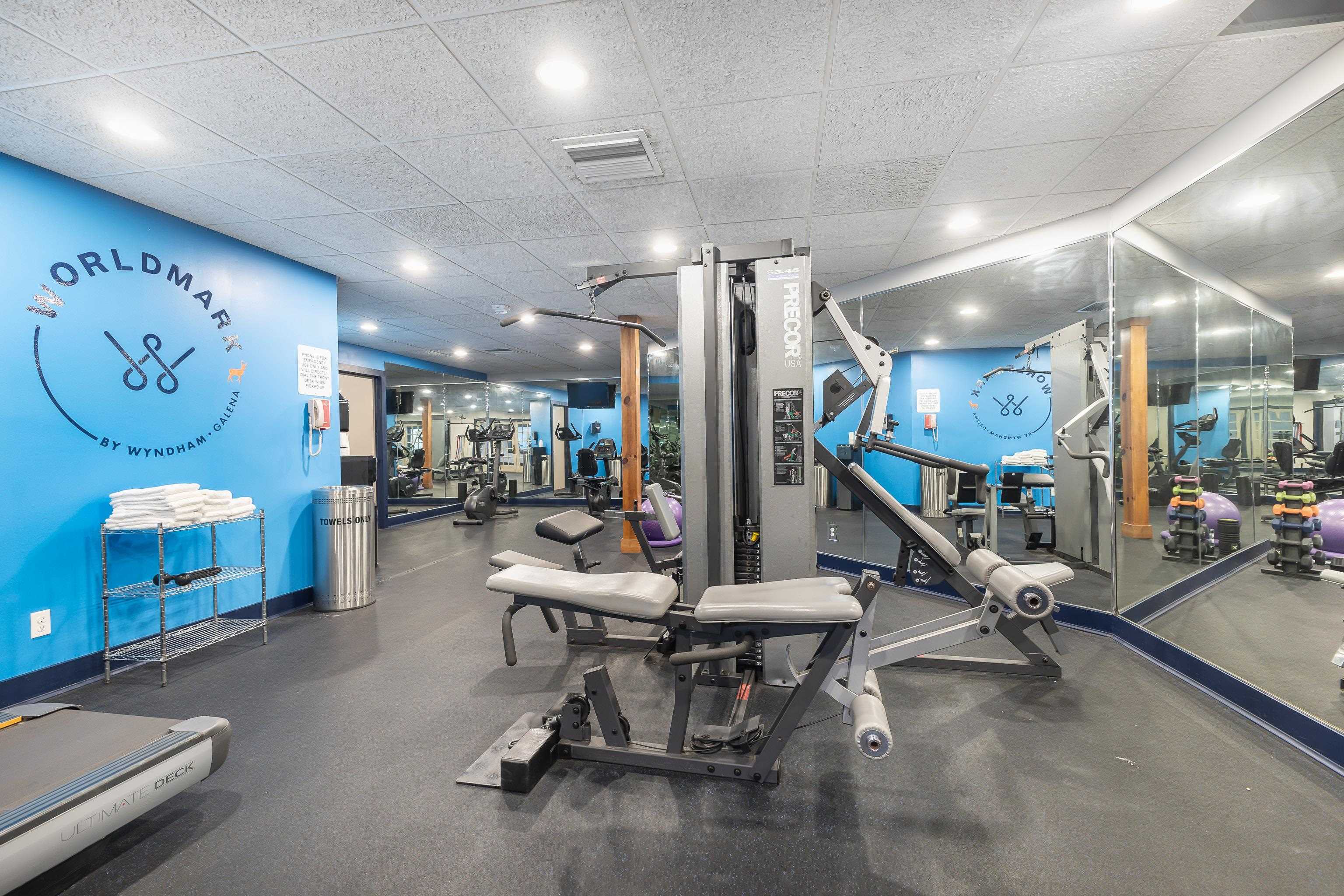 5129 West Longhollow Road Galena, IL 61036 - Photo 17 of 20 a view of a room with gym equipment