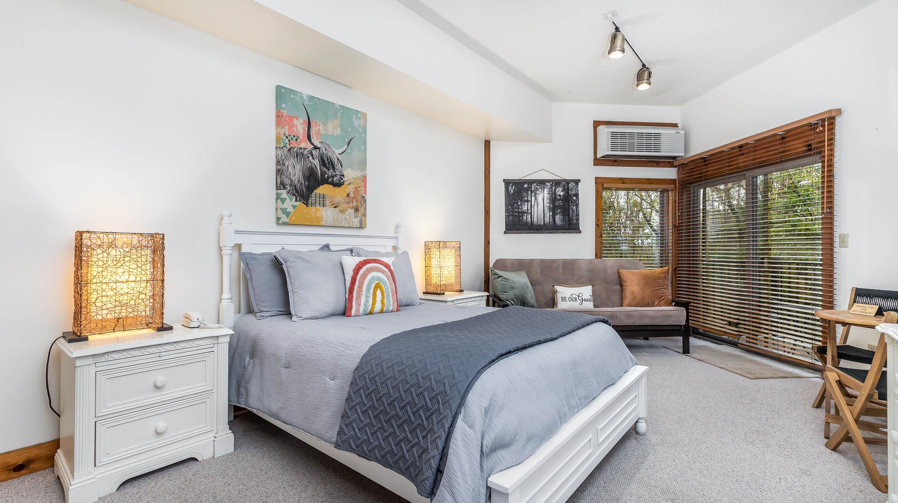 5129 West Longhollow Road Galena, IL 61036 - Photo 2 of 20 a bedroom with a bed and wooden floor