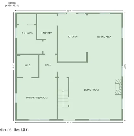 $274,900 | 301 East Wilson Street, Macclesfield, NC 27852