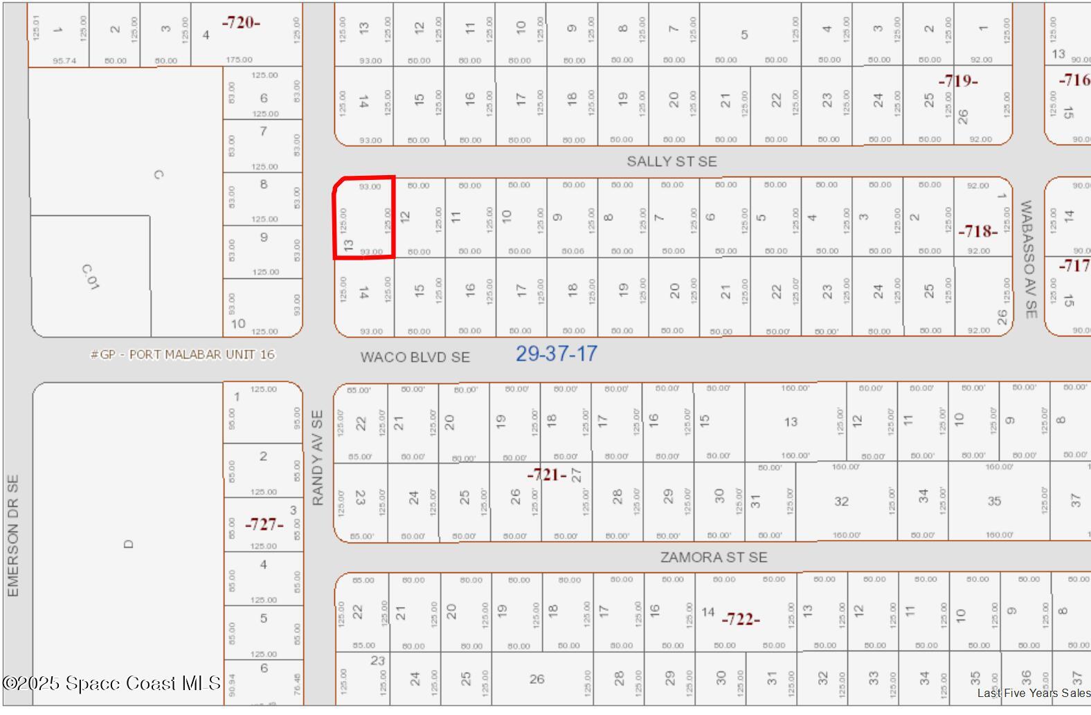 0 Corner Randy Avenue Palm Bay, FL 32909 - Photo 2 of 6 Corner Randy Ave and Sally St