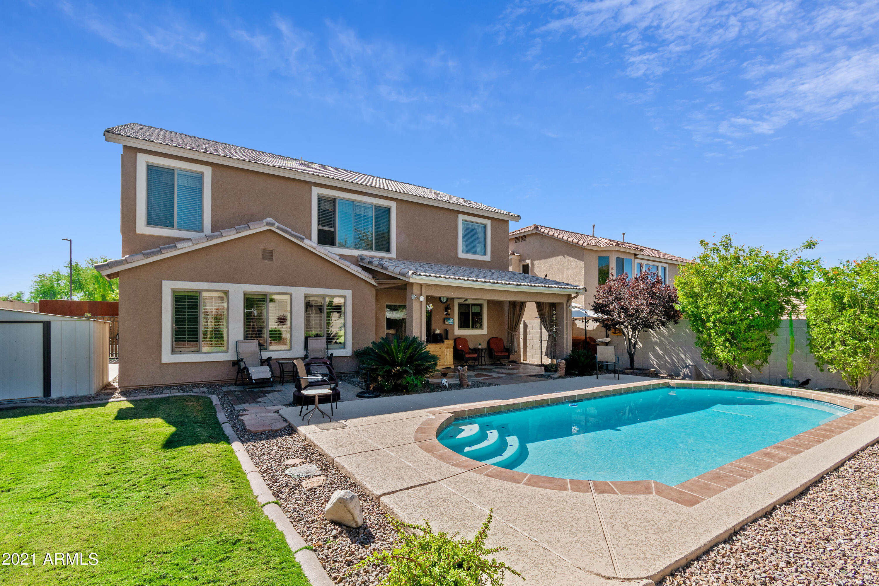 2316 West Steed Ridge Phoenix, AZ 85085 - Photo 27 of 40 Large pool for cooling off