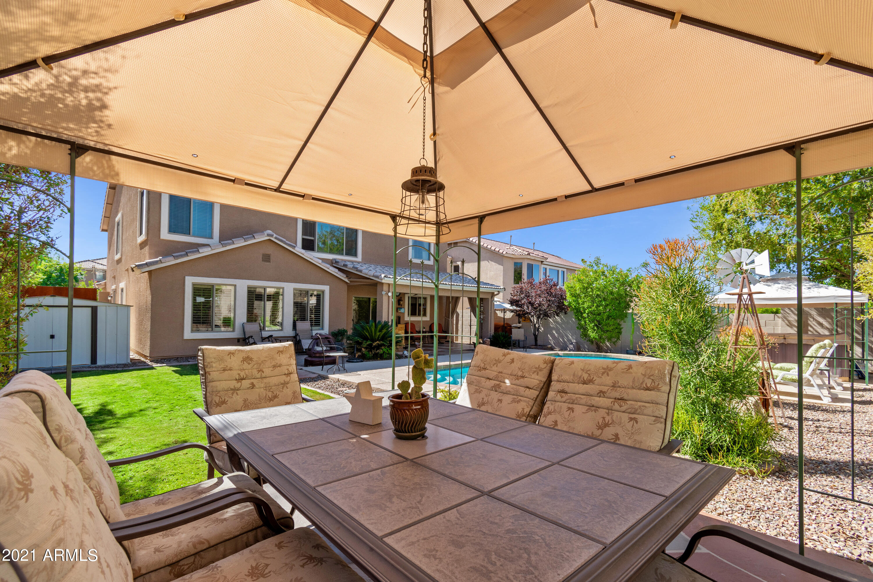 2316 West Steed Ridge Phoenix, AZ 85085 - Photo 28 of 40 gazebo dining area