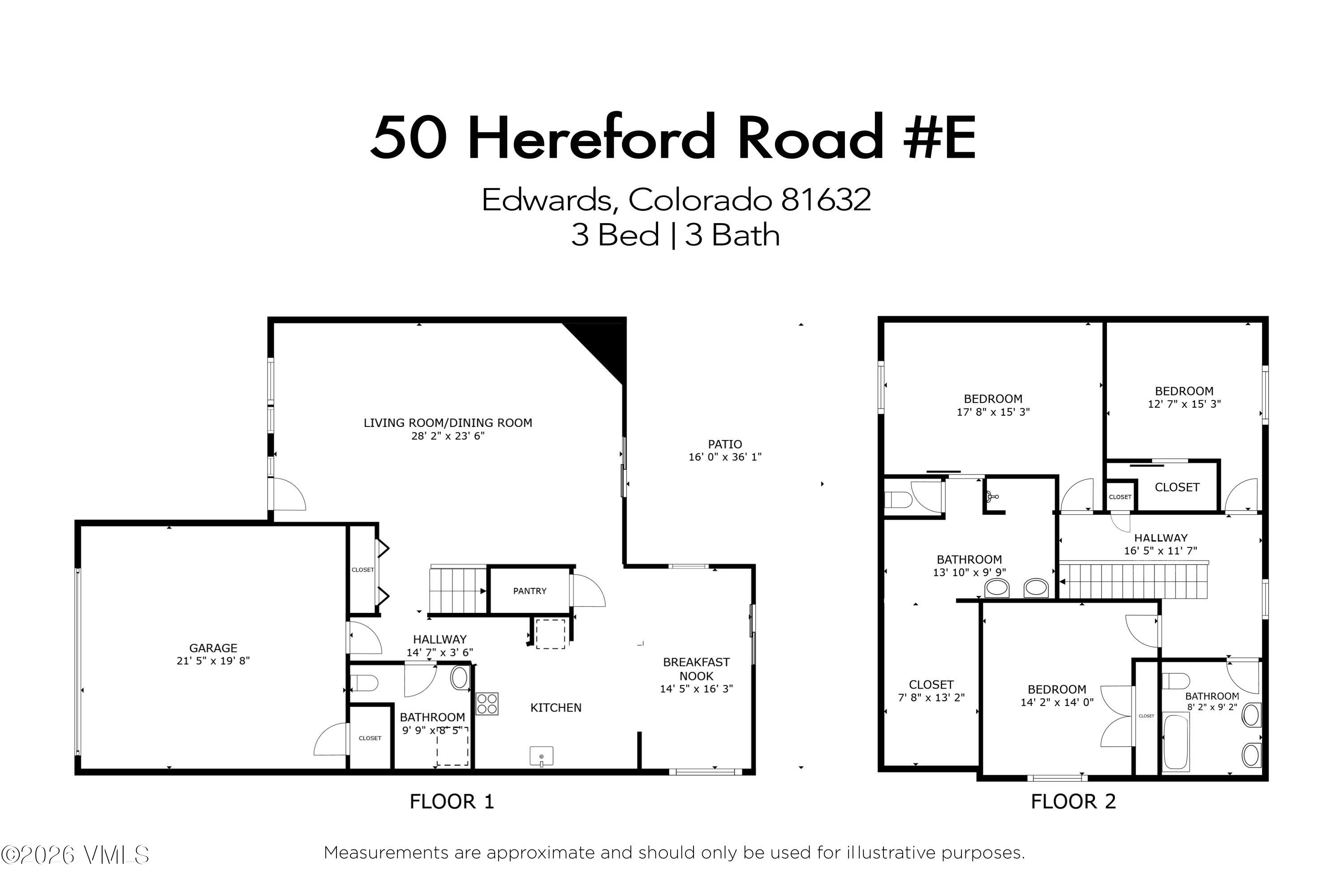 50 Hereford Road Edwards, CO 81632 - Photo 36 of 36 Floor Plans