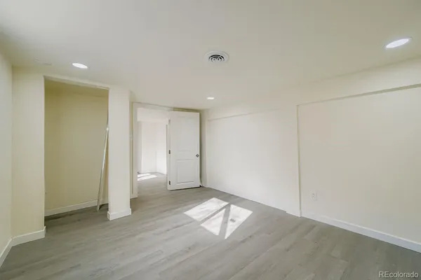 a view of empty room