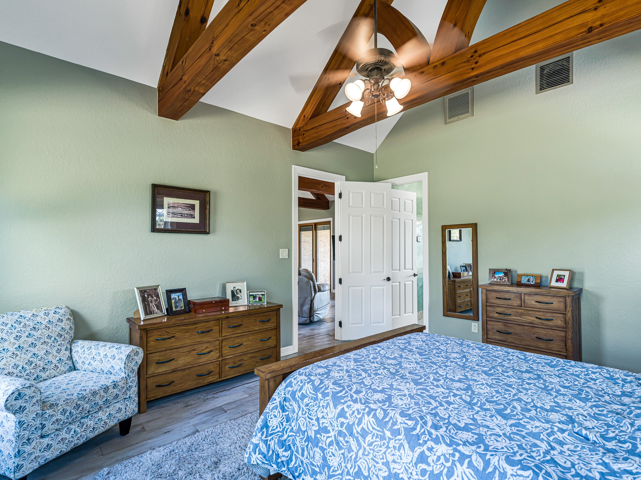 100 Pecan Grove Road Sealy, TX 77474 - Photo 29 of 48 a bedroom with a bed and dresser