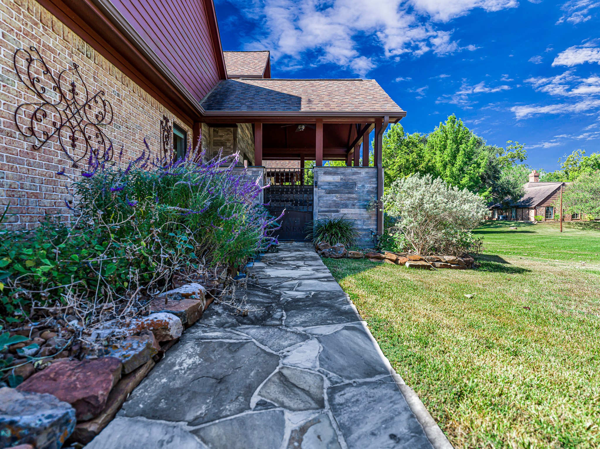 100 Pecan Grove Road Sealy, TX 77474 - Photo 4 of 48 a front view of a house with garden