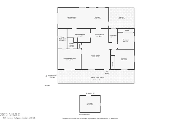 $345,000 | 1567 South Lawson Drive, Apache Junction, AZ 85120