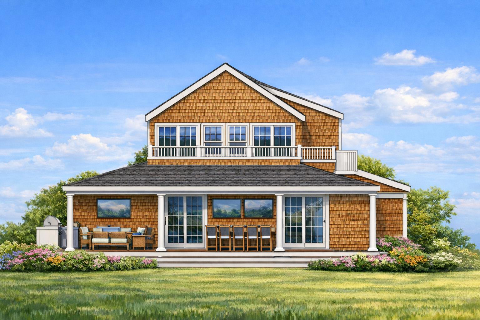 6 Fargo Way Nantucket, MA 02554 - Photo 28 of 28 Digital Rendering of HDC Approved Garage