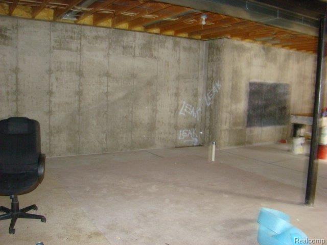 41 North Elm Grove Road Lapeer, MI 48446 - Photo 16 of 21 basement.JPG