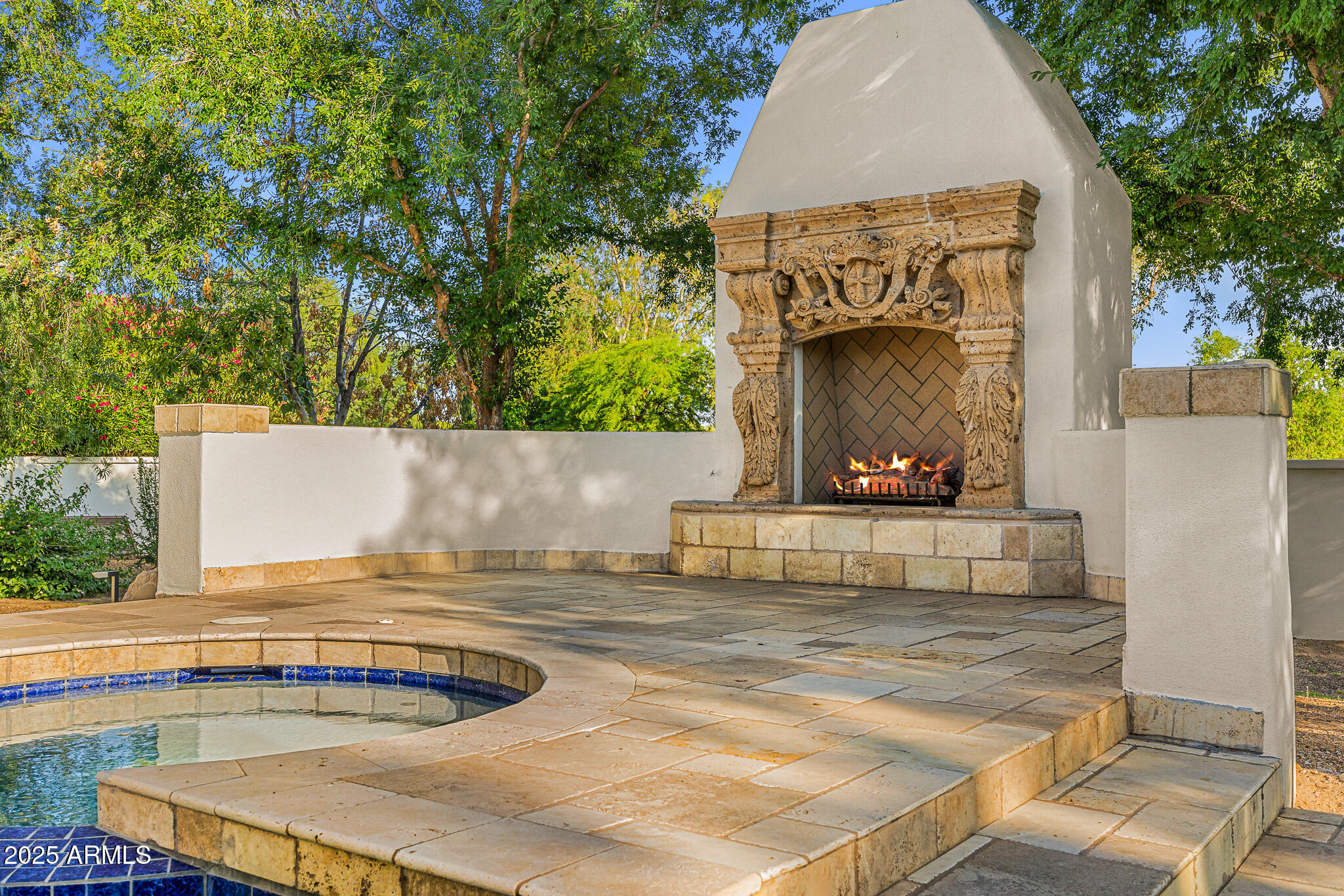 6809 East Doubletree Ranch Road Paradise Valley, AZ 85253 - Photo 58 of 74 64outdoor fireplace lounge