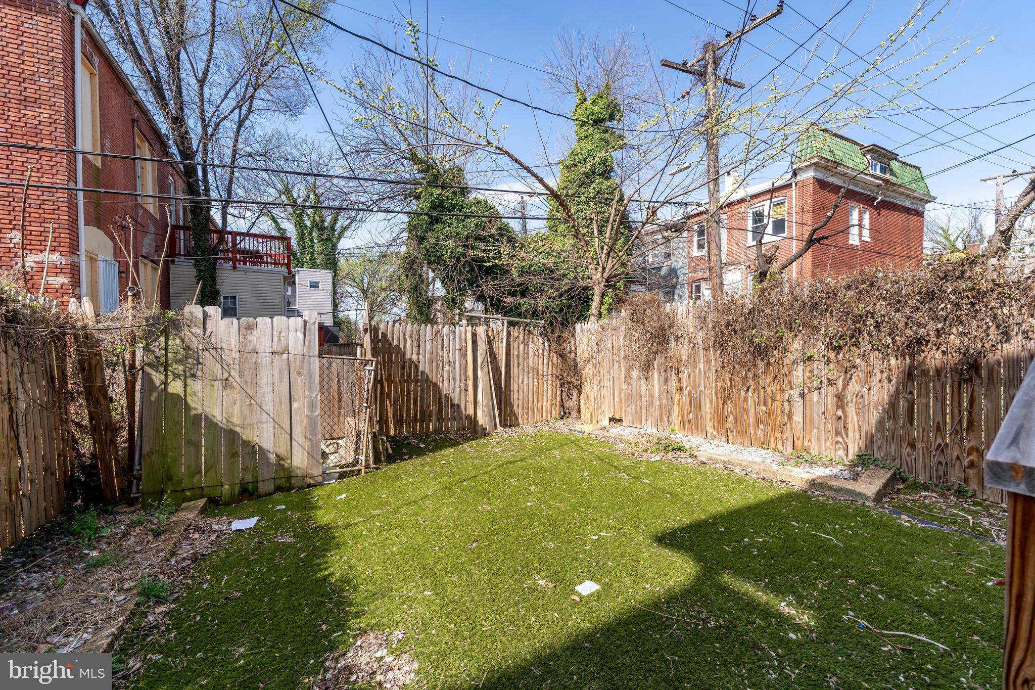 3506 Reisterstown Road Baltimore, MD 21215 - Photo 32 of 32 a view of back yard of the house
