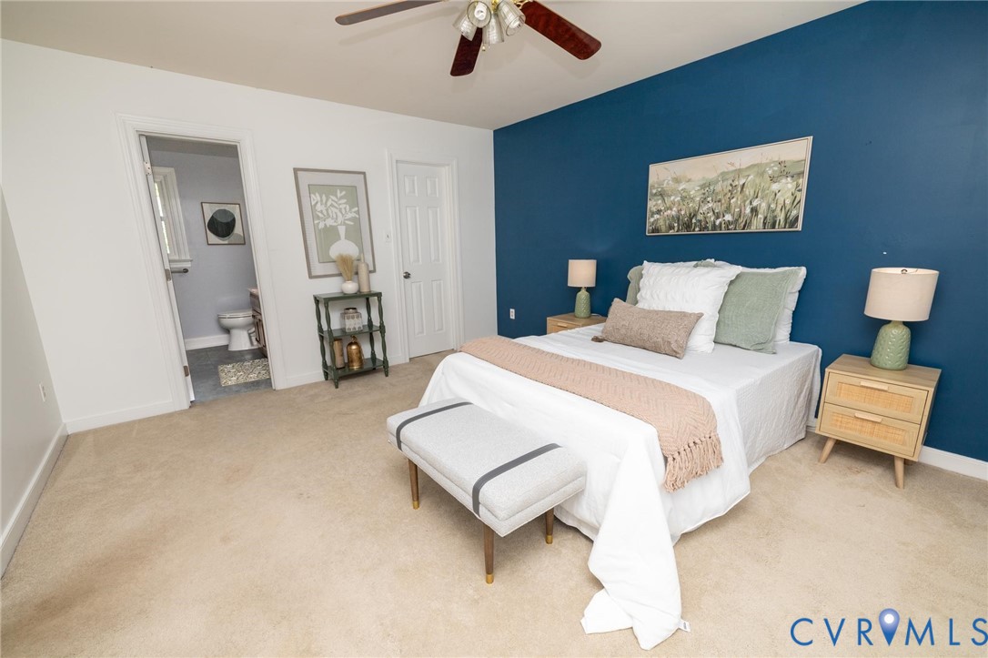 7070 Mill Valley Road Mechanicsville, VA 23111 - Photo 42 of 64 Carpeted interior room featuring a contrasting acc