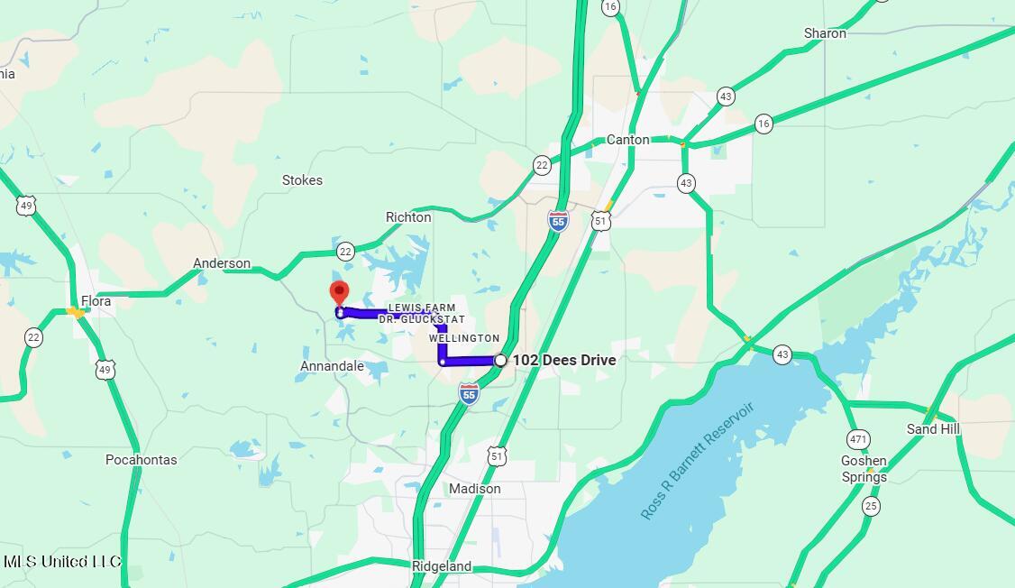 103 Quarles Drive Madison, MS 39110 - Photo 37 of 37 directional