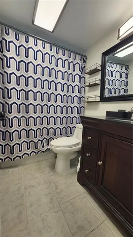 a view of balcony with furniture