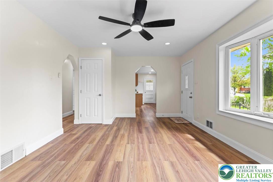 1903 Stonington Road Bethlehem, PA 18018 - Photo 5 of 34 Living room - new laminate flooring, new lighting,