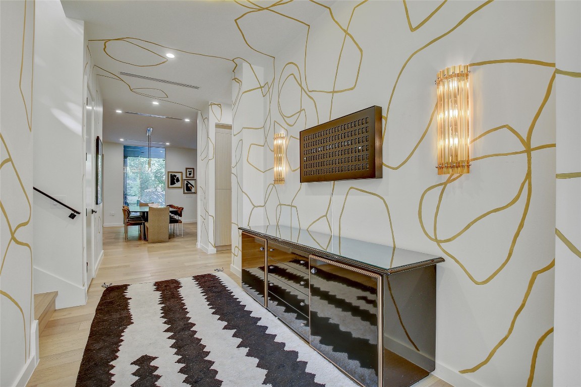 2006 Ford Street Austin, TX 78704 - Photo 21 of 40 Foyer with upgraded light fixtures