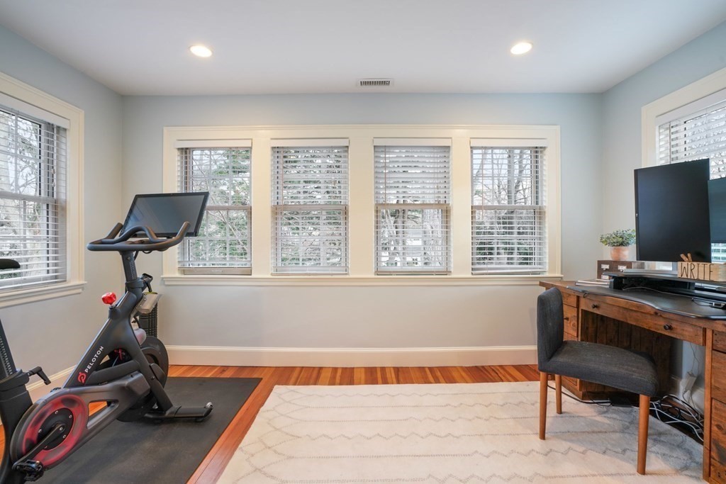 19 Vine Brook Road Lexington, MA 02421 - Photo 11 of 19 a view of a workspace with furniture and a window