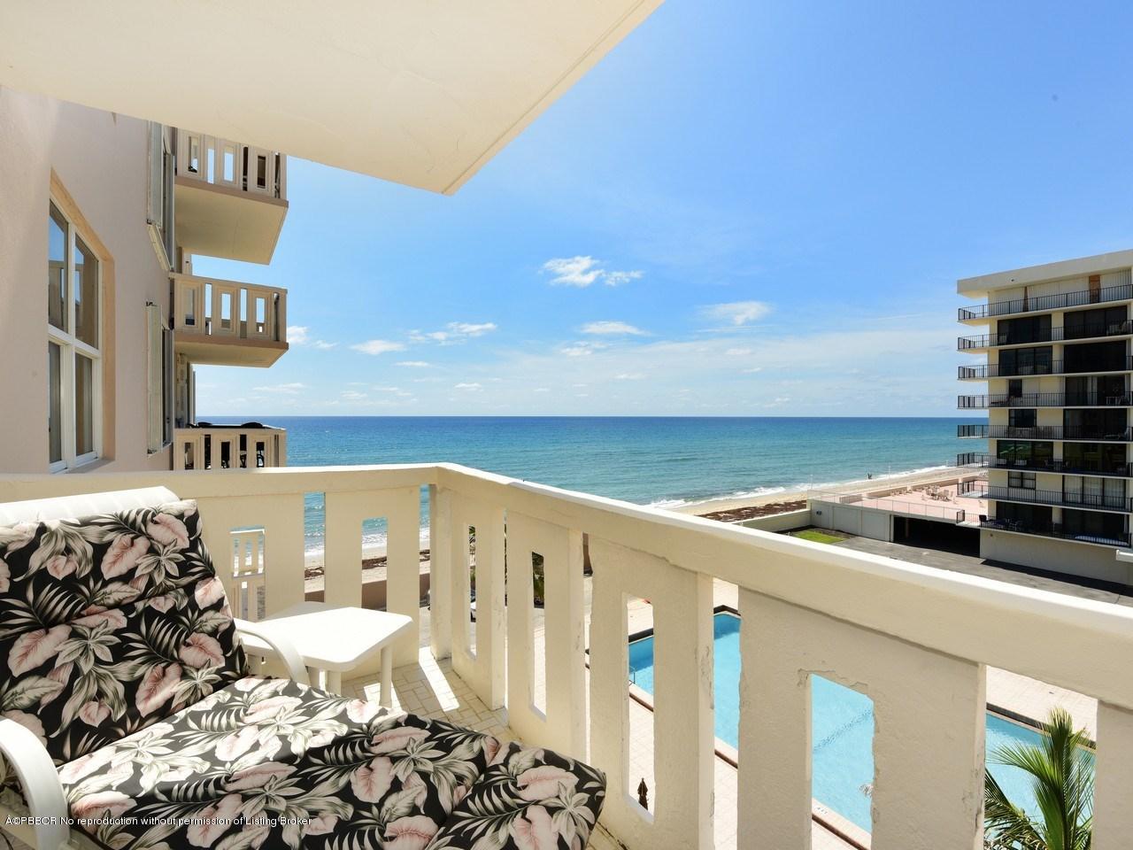 3450 South Ocean Boulevard, Unit 410 Palm Beach, FL 33480 - Photo 4 of 21 a view of a balcony with chairs