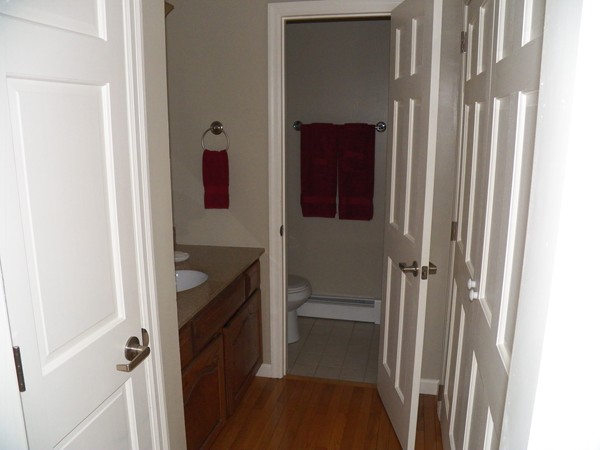 54 Juniper Road Ashburnham, MA 01430 - Photo 13 of 26 a bathroom with a sink and mirror