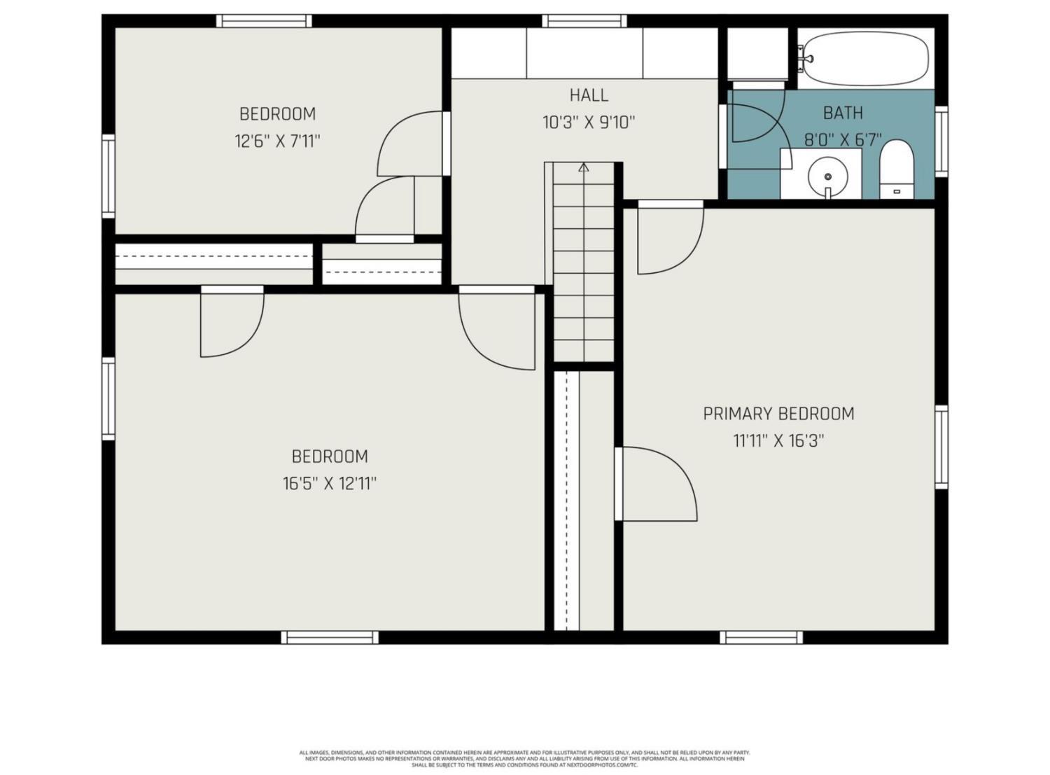 10 Santa Fe Road Middletown, OH 45042 - Photo 44 of 45 Floor plan of second level