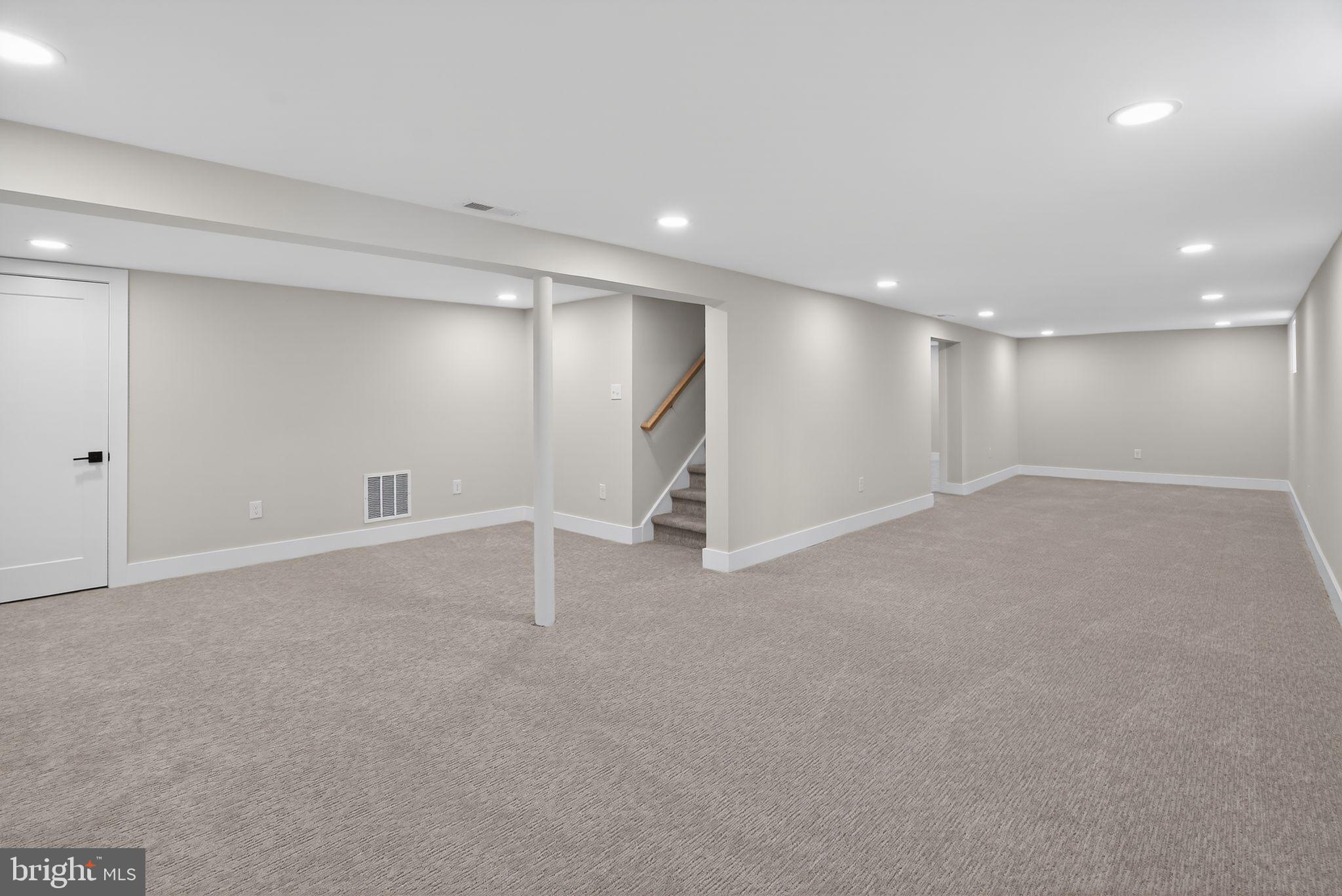 210 Carlisle Road Audubon, NJ 08106 - Photo 31 of 37 Fully Finished Basement with Laundry & Storage