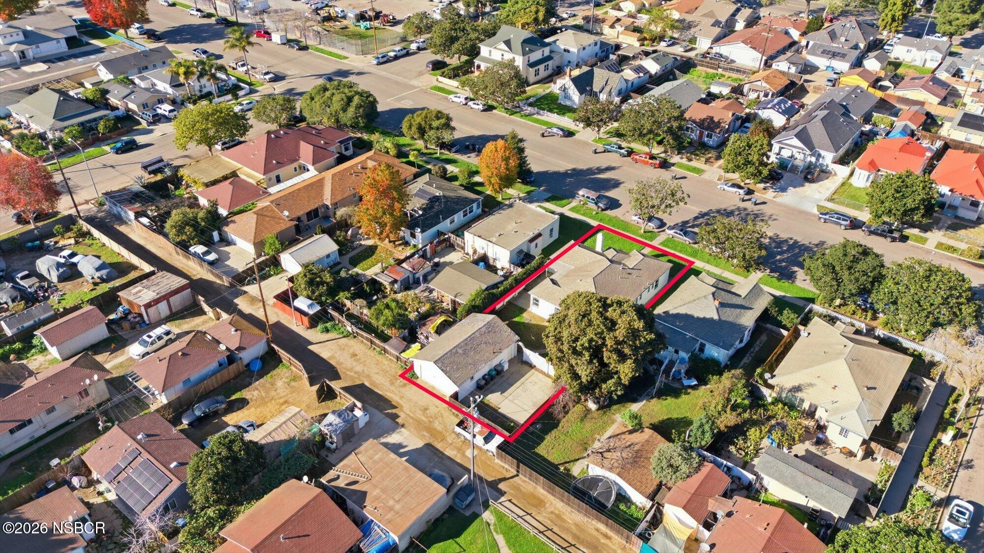 308 West Mill Street Santa Maria, CA 93458 - Photo 23 of 24 an aerial view of a city