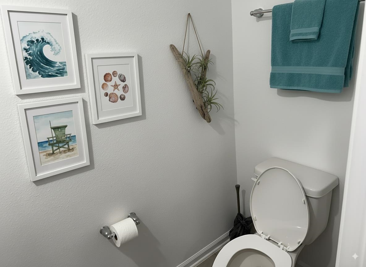 303 Redbud Road Palm Coast, FL 32137 - Photo 12 of 18 a bathroom with a toilet and a sink
