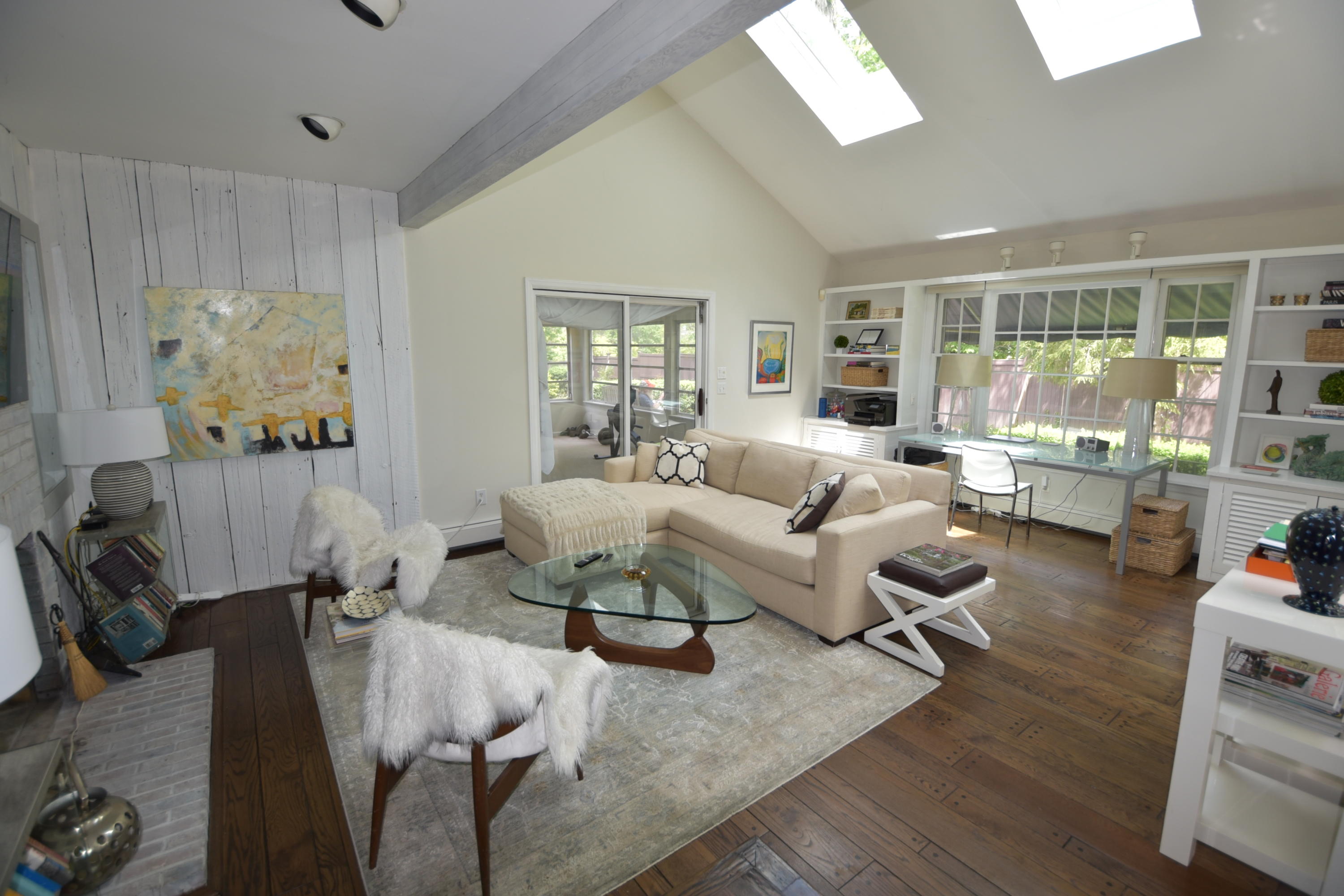 4 Hedge Row Darien, CT 06820 - Photo 3 of 15 a living room with furniture and a large window