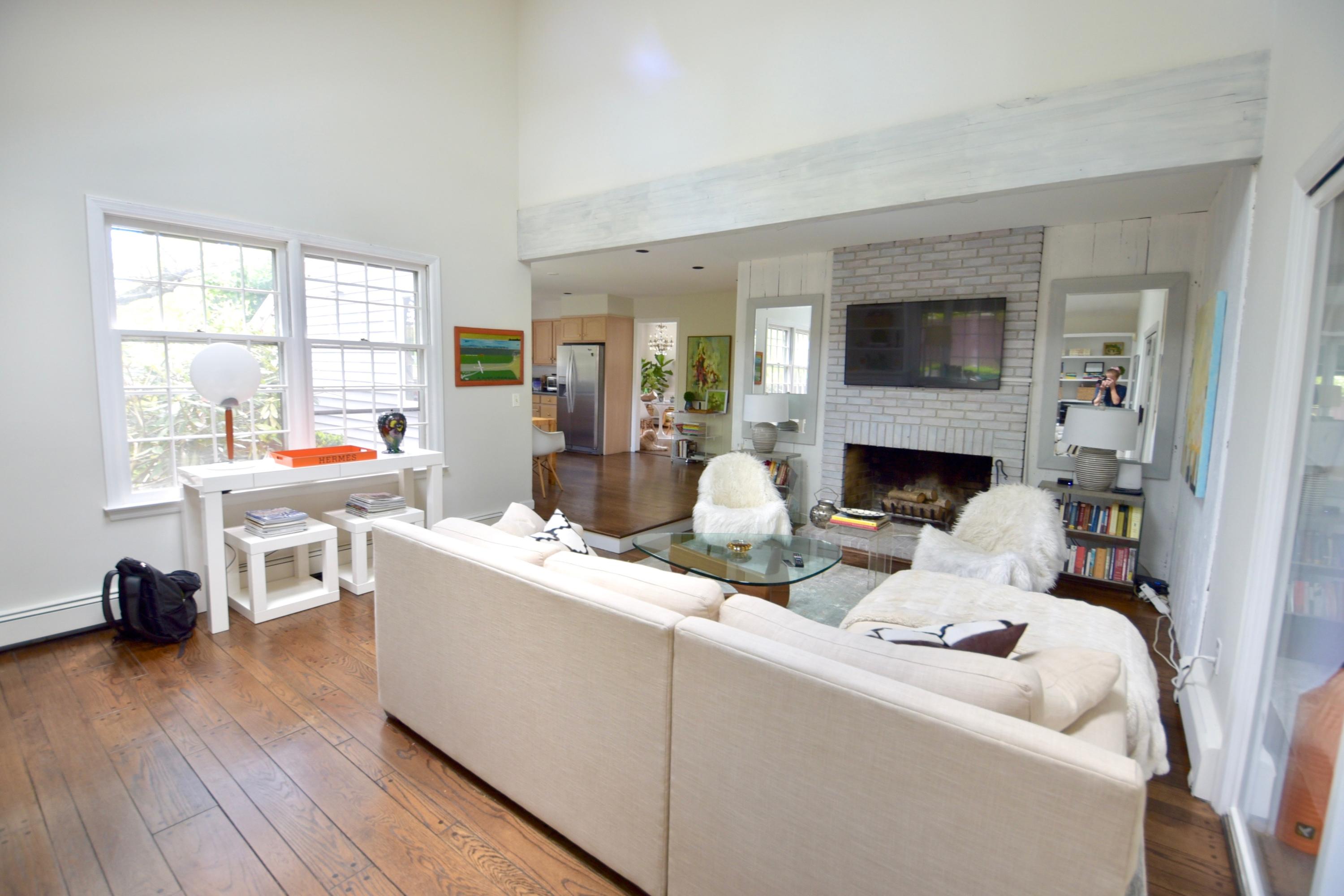4 Hedge Row Darien, CT 06820 - Photo 4 of 15 a living room with furniture and a fireplace