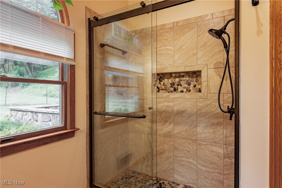 8089 Elk Fork Road Middlebourne, WV 26149 - Photo 20 of 50 Custom Bath With Walk In Shower