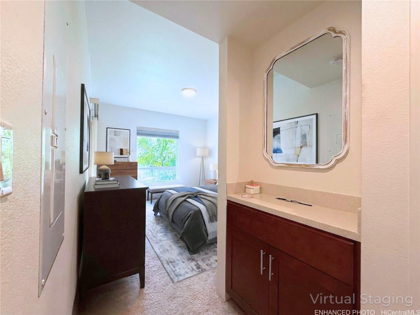 409 Kailua Road, Unit 7106 Kailua, HI 96734 - Photo 11 of 22 Enhanced & Virtually Staged - primary bedroom