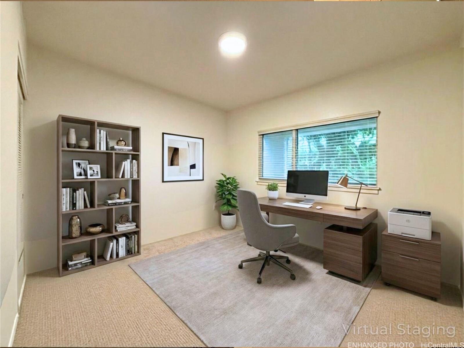 409 Kailua Road, Unit 7106 Kailua, HI 96734 - Photo 10 of 22 Enhanced & Virtually Staged - second bedroom