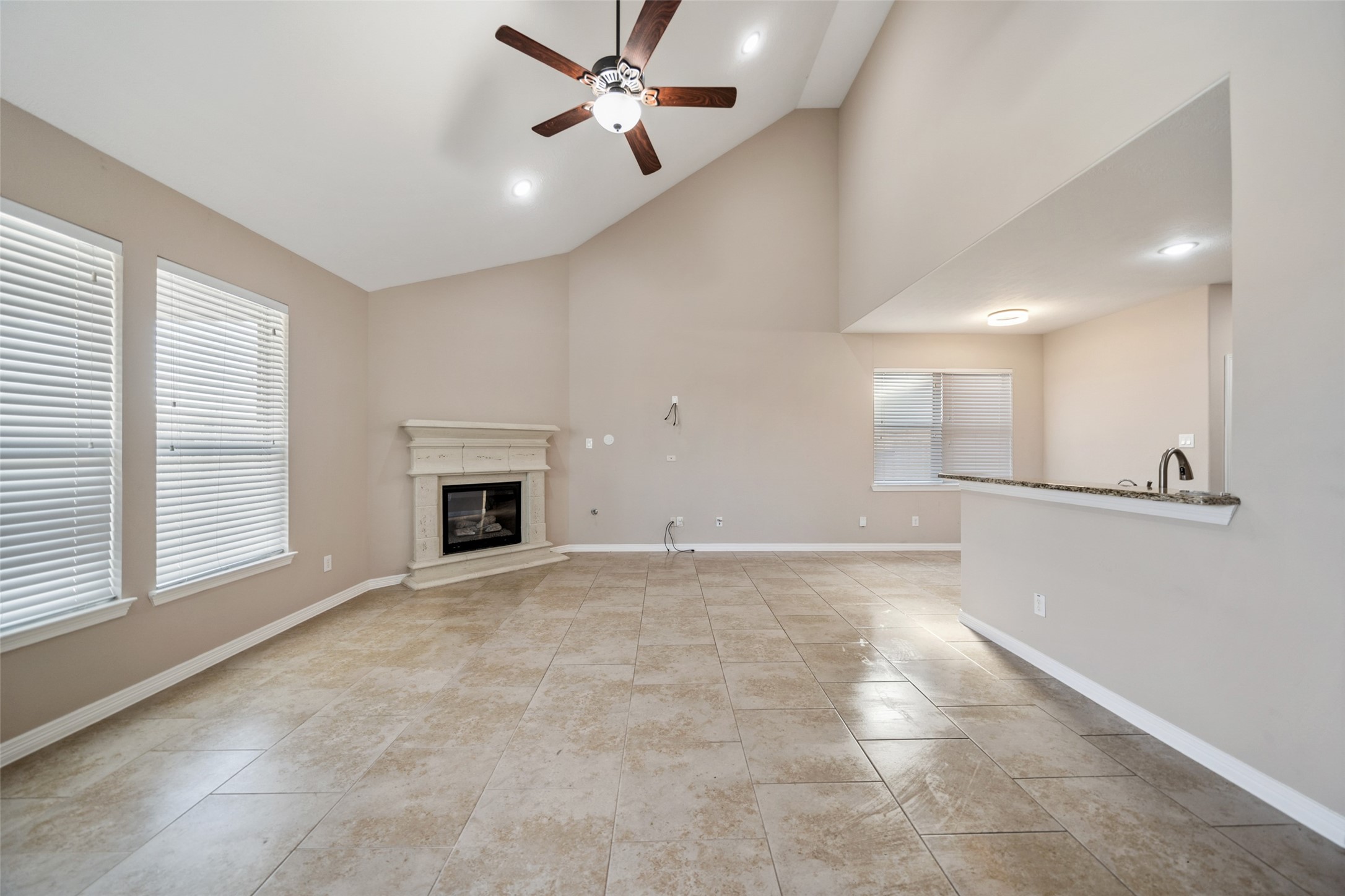27106 Cottage Stream Lane Fulshear, TX 77441 - Photo 5 of 33 Living Area open to Kitchen