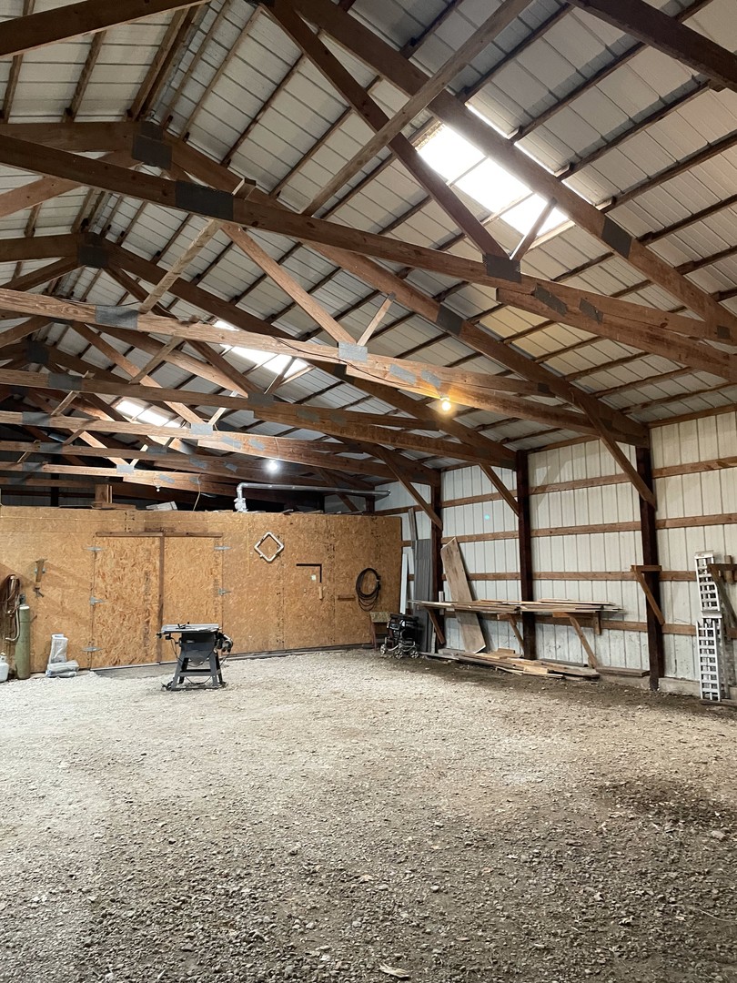 1685 West Mine Road Mazon, IL 60444 - Photo 21 of 48 a view of empty room with wooden ceiling